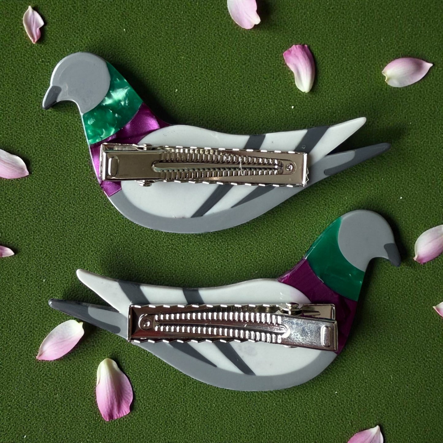 Pigeon Hair Clip set - pack of TWO