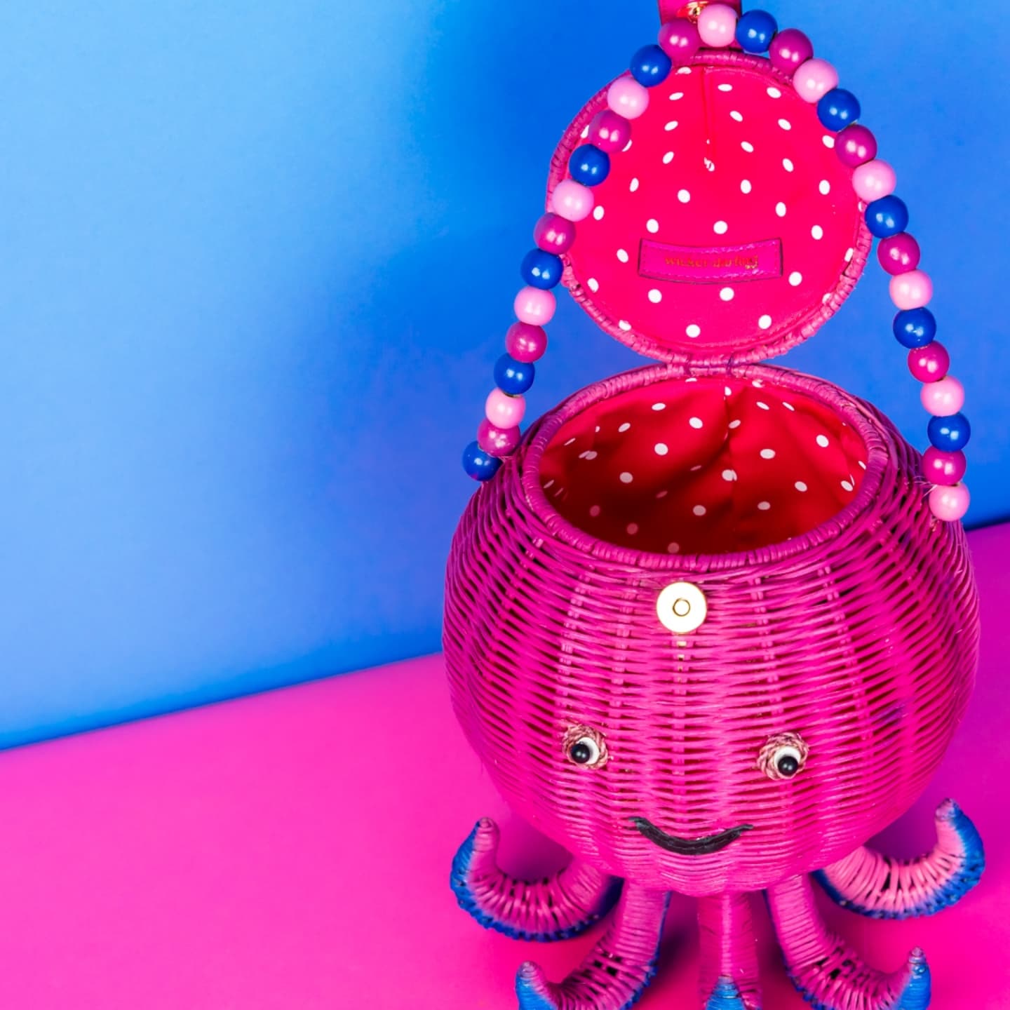 Wicker Darling Squid Bag