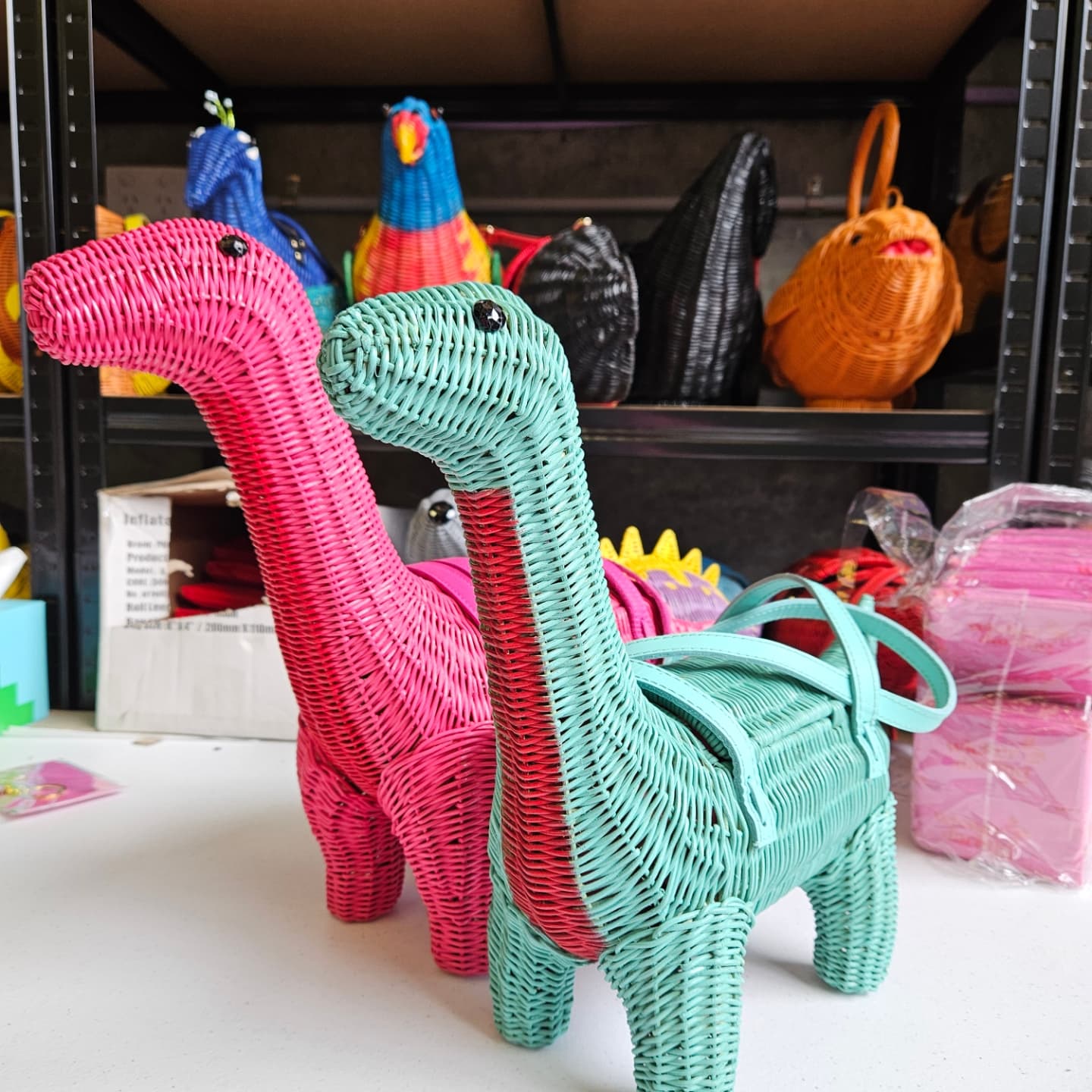 PRE ORDER - Wicker Darling Brontosaurus Bag
