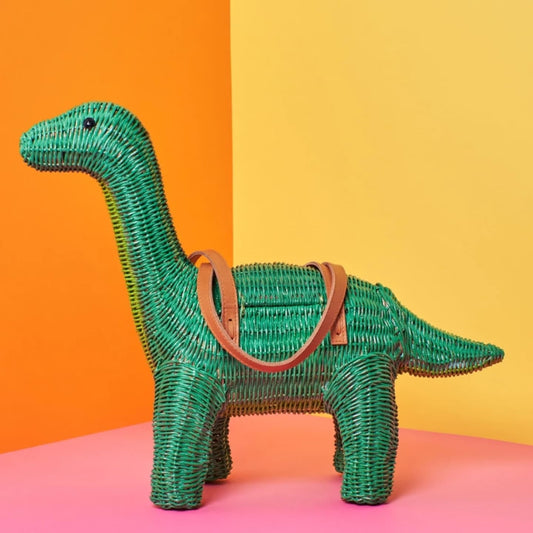 PRE ORDER - Wicker Darling Brontosaurus Bag