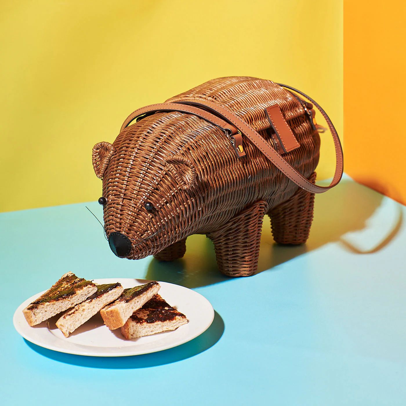 Wicker Darling Wombat Bag