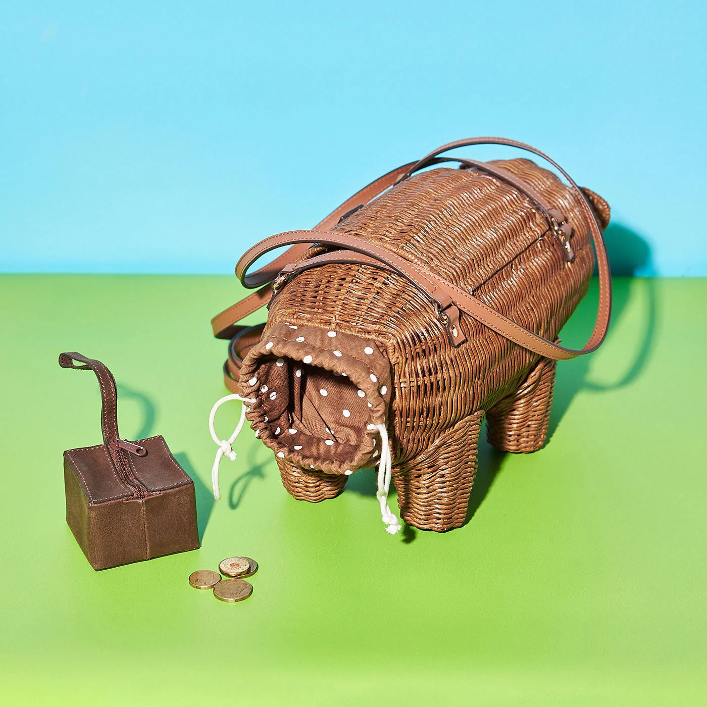 Wicker Darling Wombat Bag