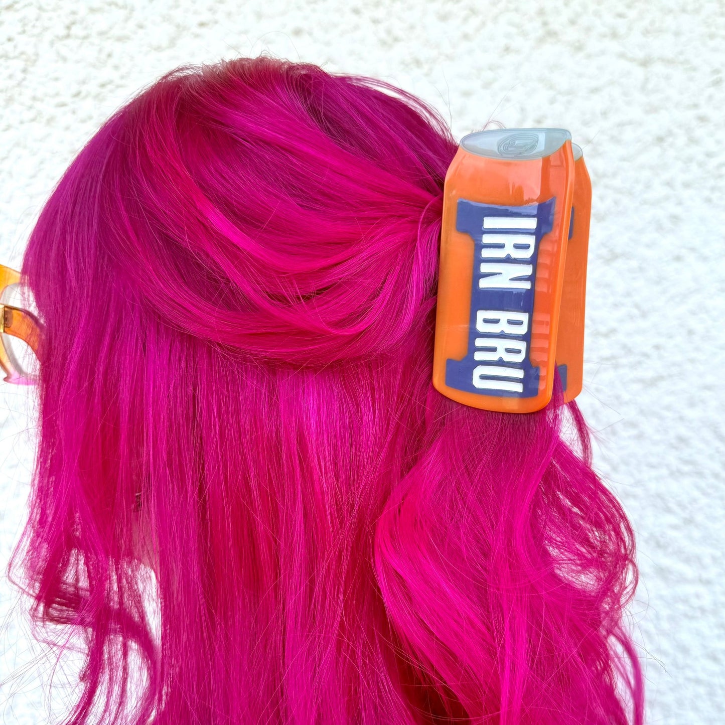 Irn Bru Can Hair Clip/Claw