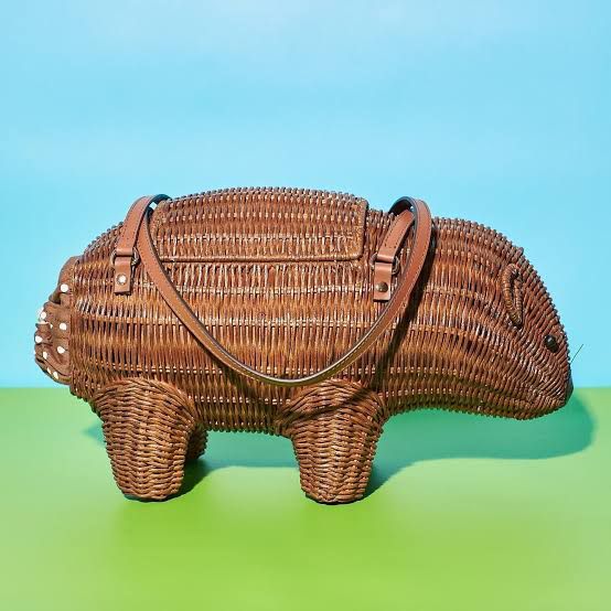 Wicker Darling Wombat Bag