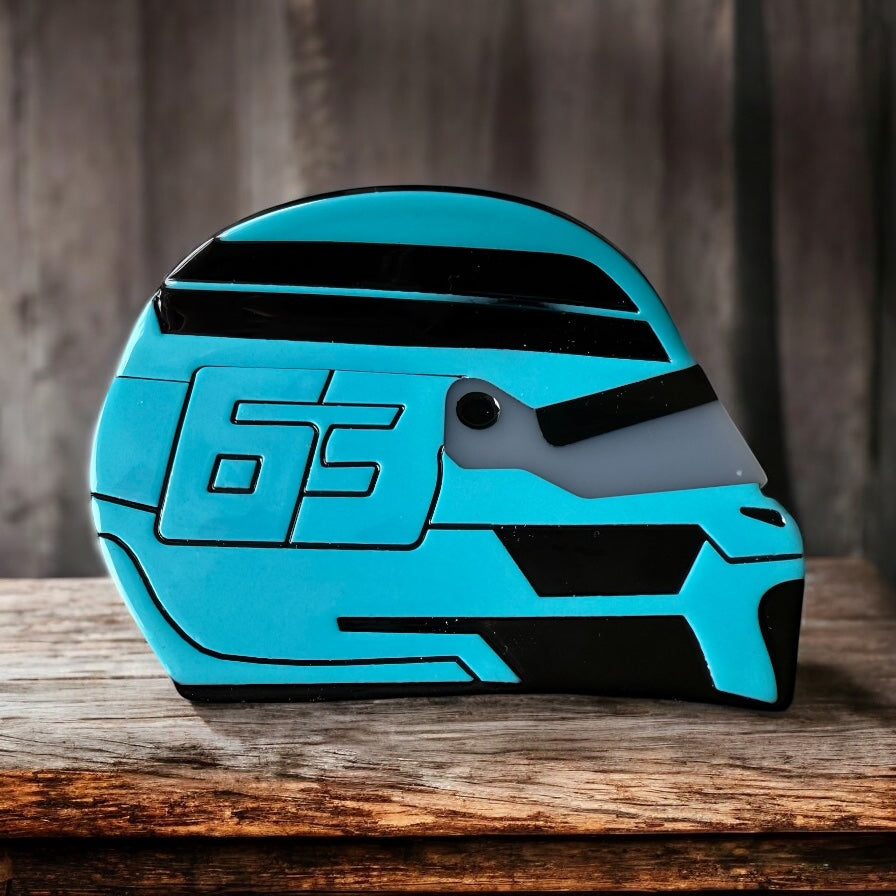 George Russell Helmet - Hair Clip/Claw