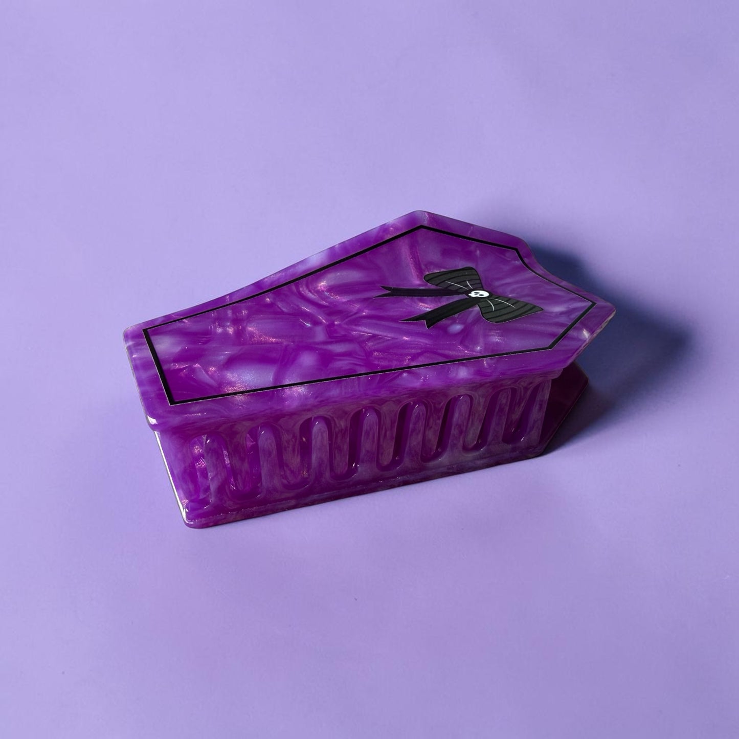 Coffin Hair Clip / Claw Halloween
