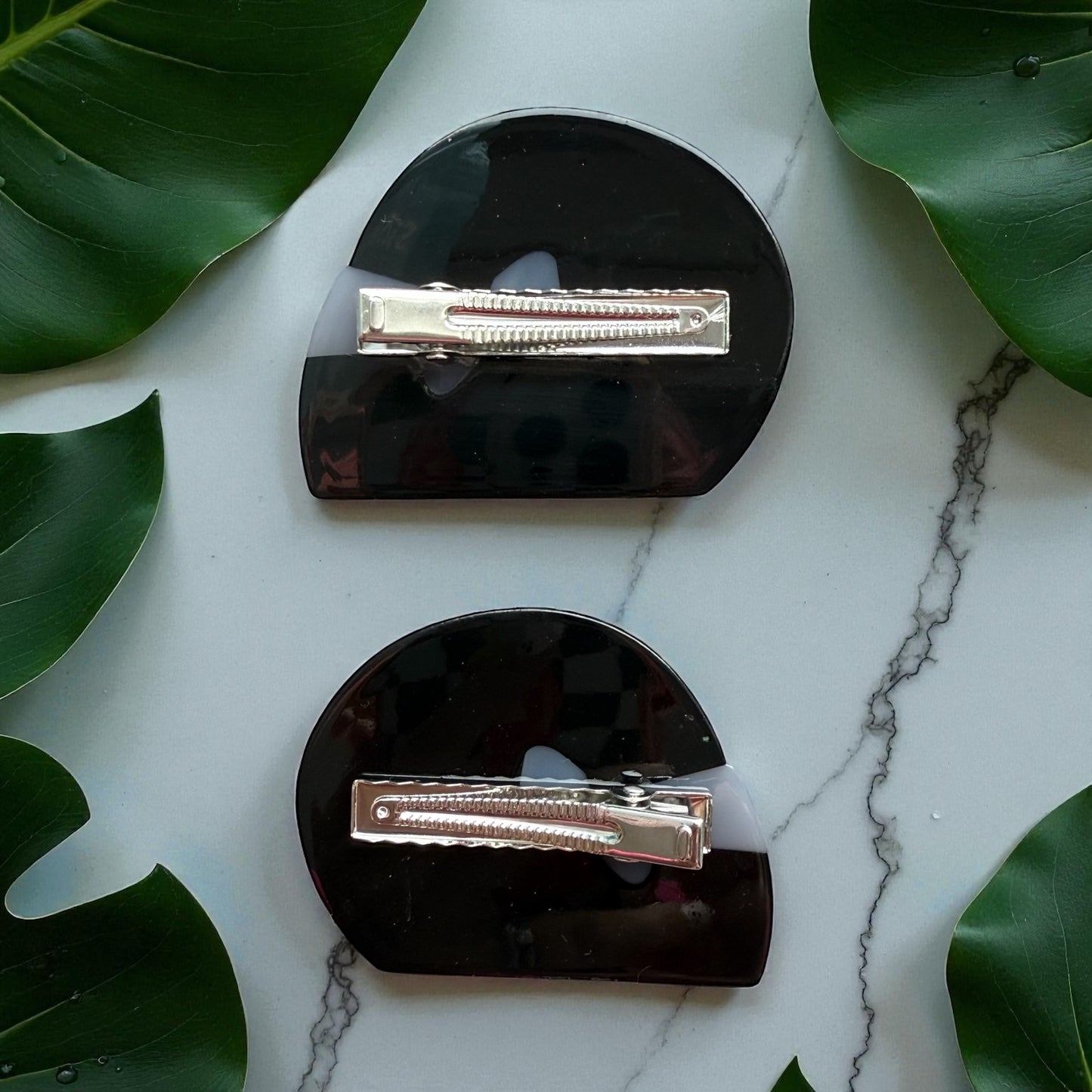 Lando Norris F1 Helmet Hair Clip set - pack of TWO