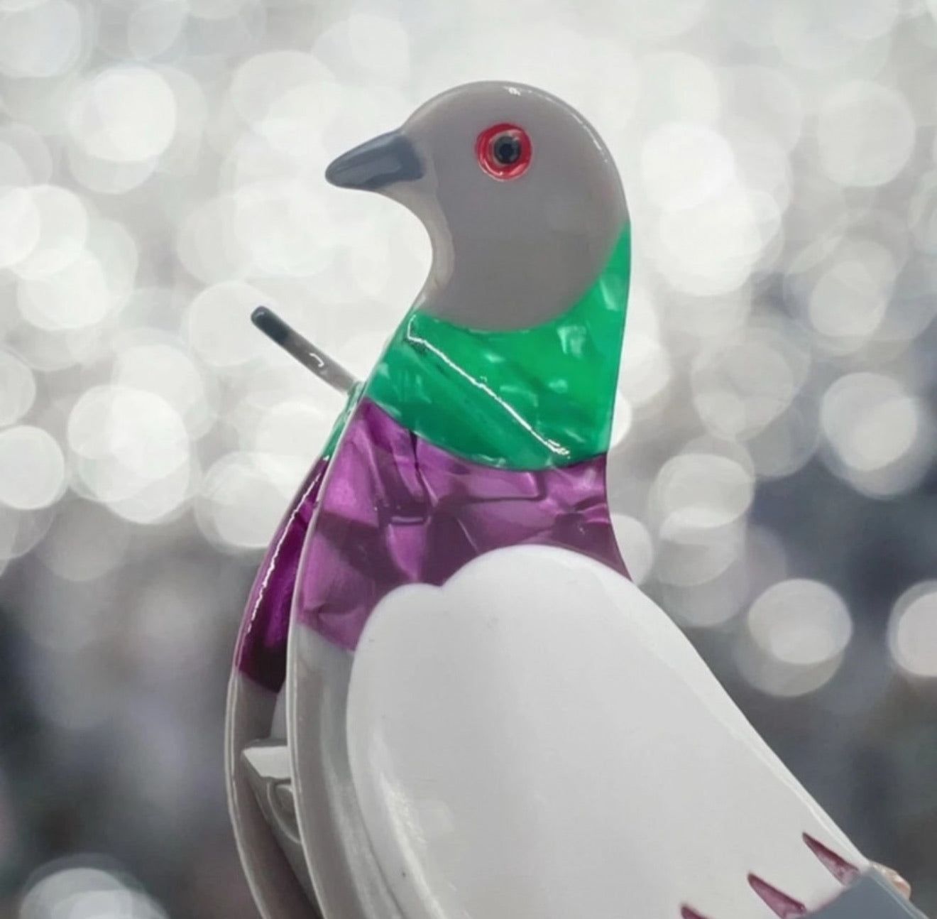 Pigeon Hair Clip