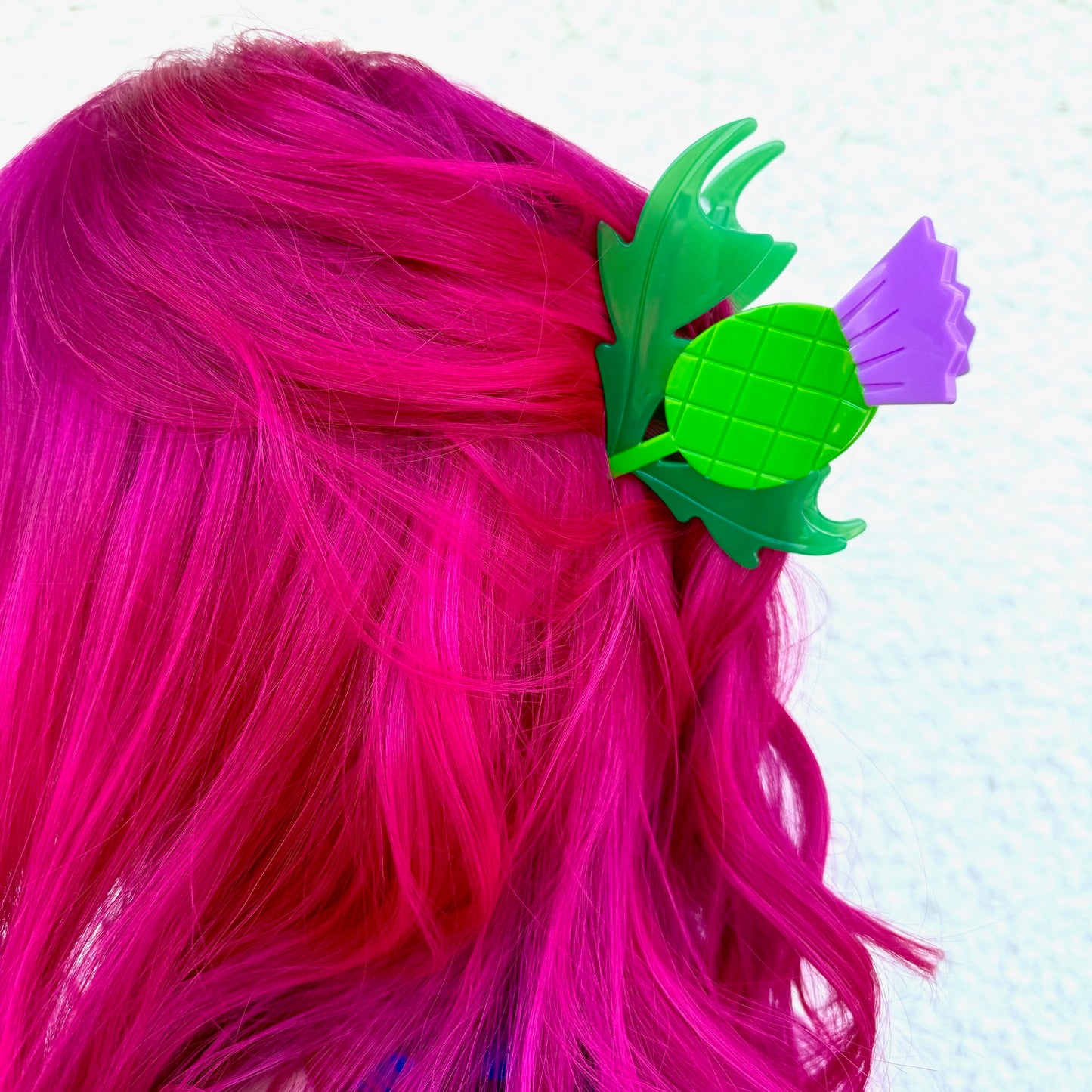 Scottish Thistle Hair Clip/Claw