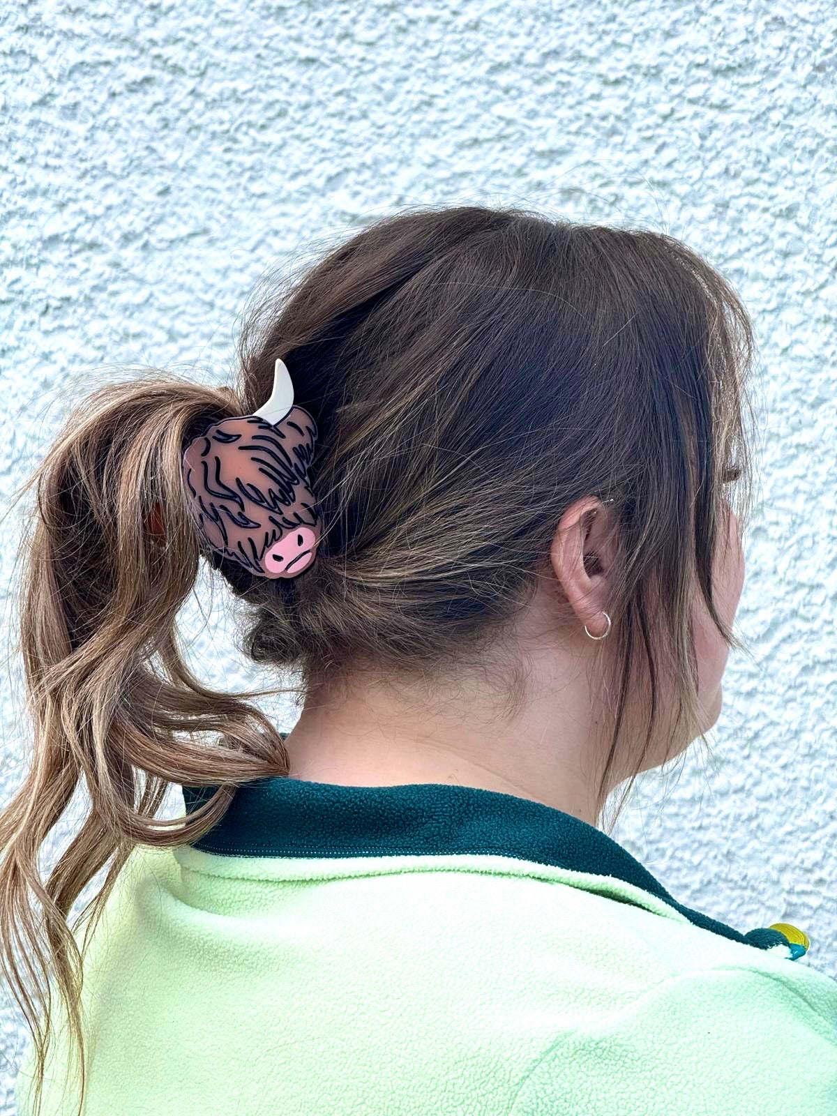 Highland Cow Hair Claw/Clip