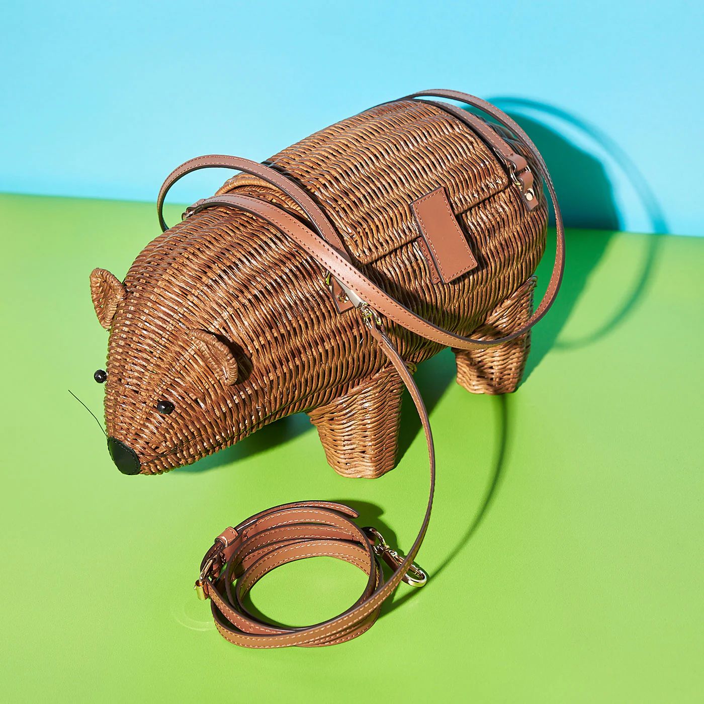 Wicker Darling Wombat Bag