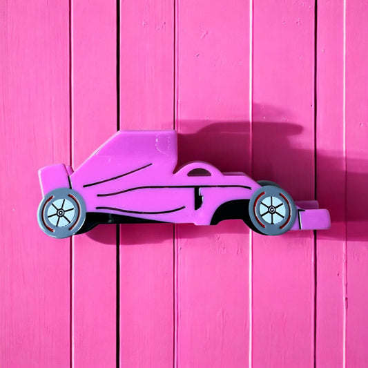 Pink F1 Car Hair Clip/Claw