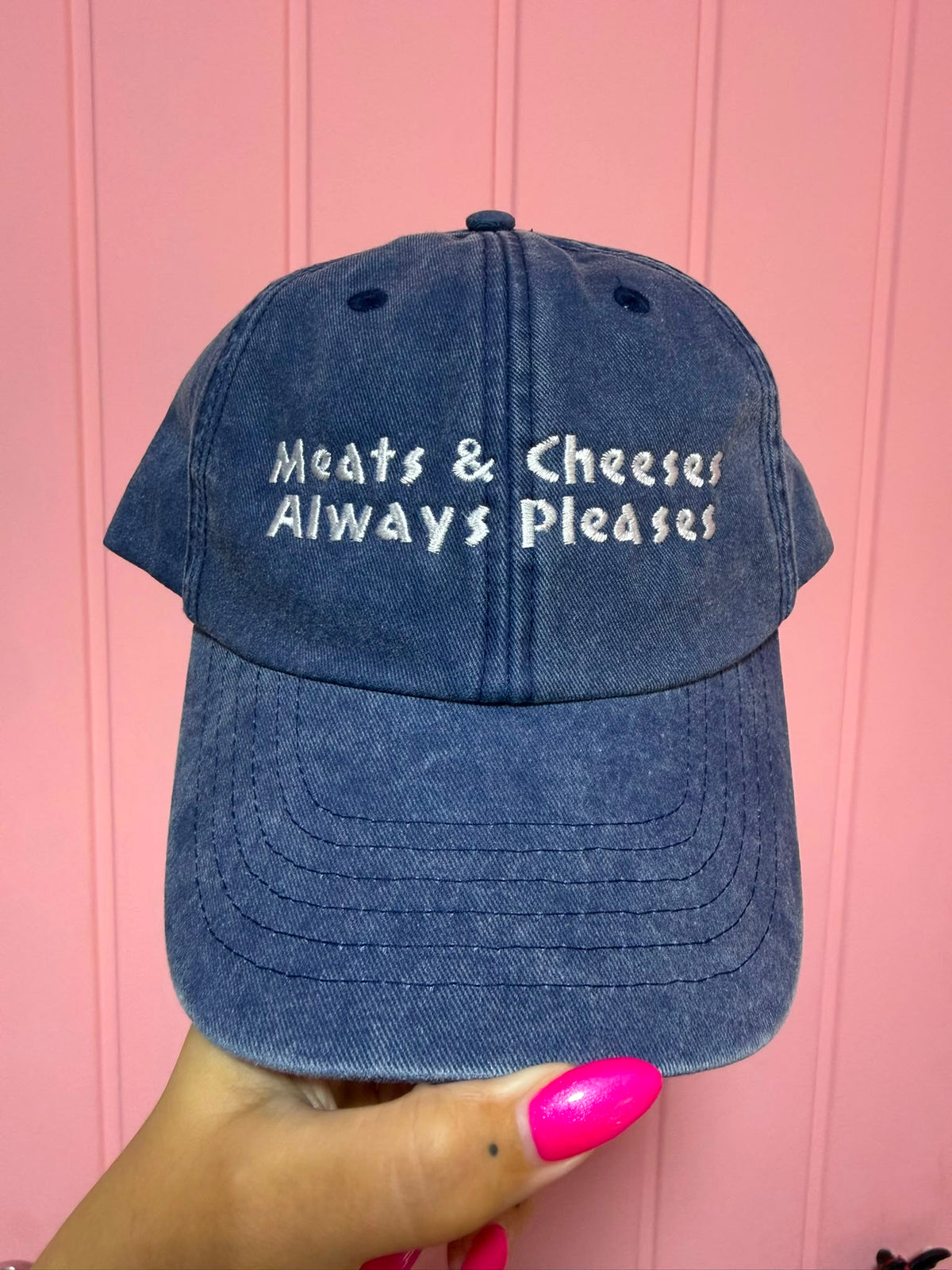 Meats and Cheeses Always Pleases - Bob Mortimer - Cap