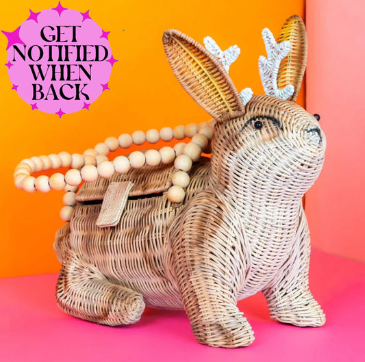 Jackalope Bag - Wicker Darling