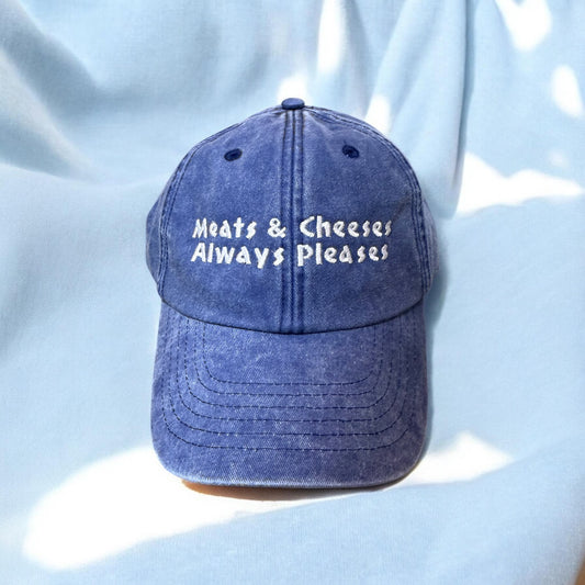 Meats and Cheeses Always Pleases - Bob Mortimer - Cap