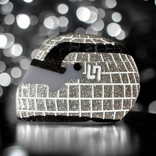 Lando Norris Miami Helmet Disco Ball Hair Claw / Clip