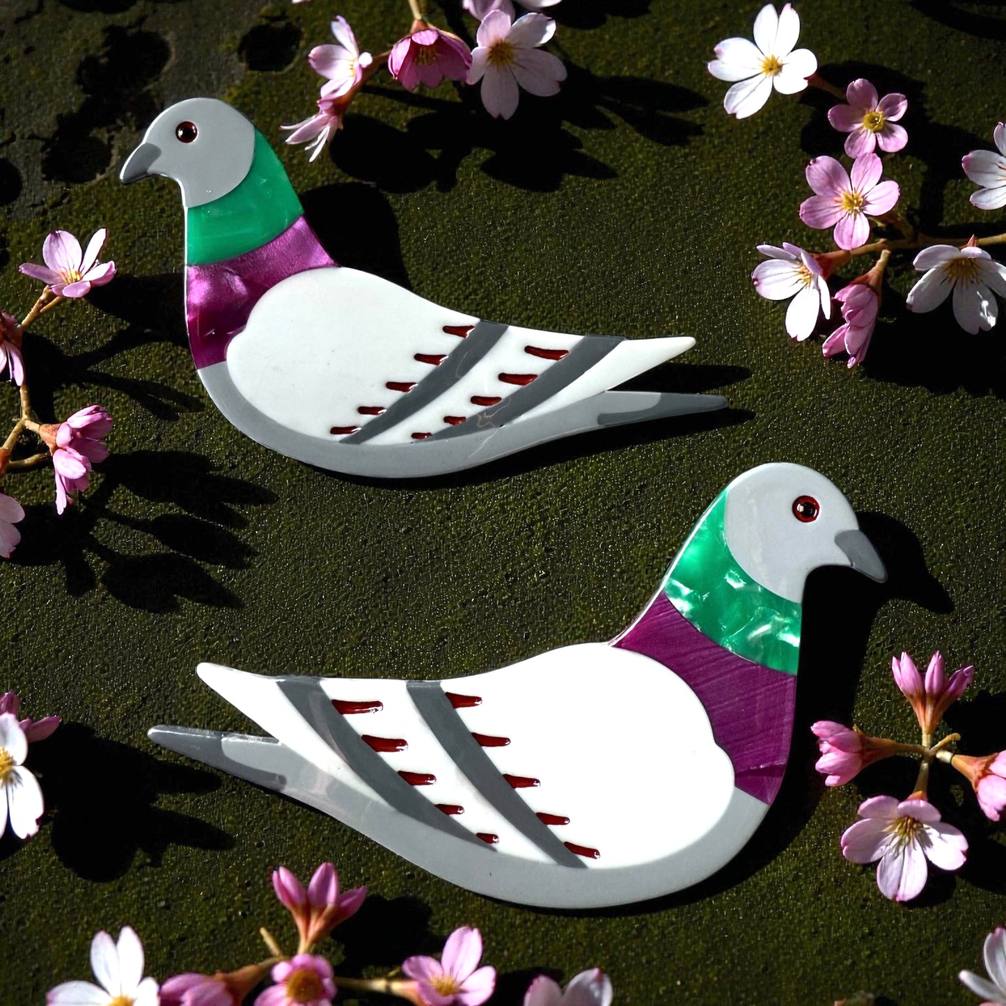Pigeon Hair Clip set - pack of TWO