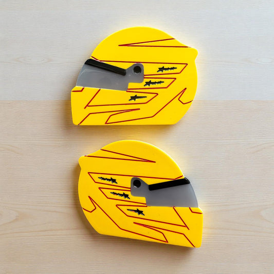 Lewis Hamilton F1 Helmet Hair Clip set - pack of TWO