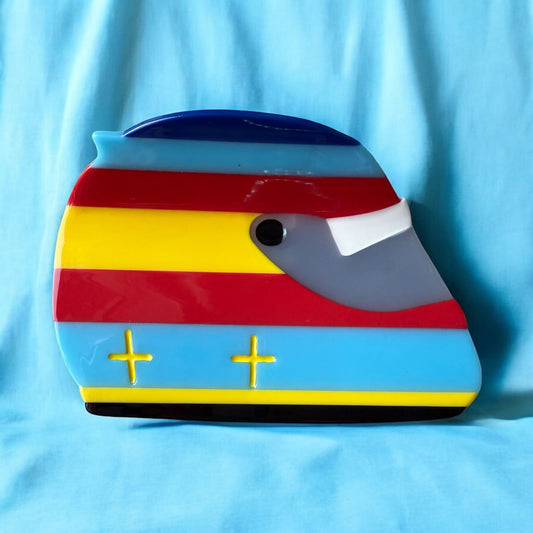 Fernando Alonso Helmet Hair Claw