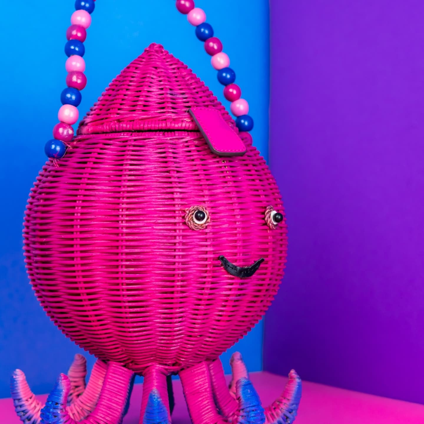 Wicker Darling Squid Bag