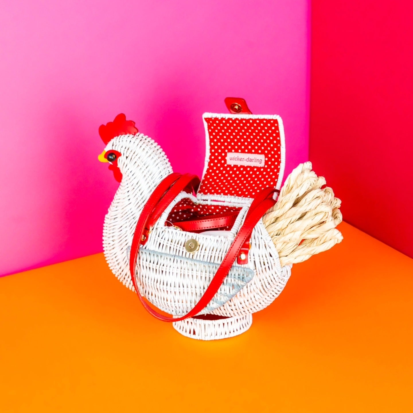 Wicker Darling  - Hen Bag