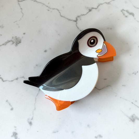 Puffin Hair Clip / Claw