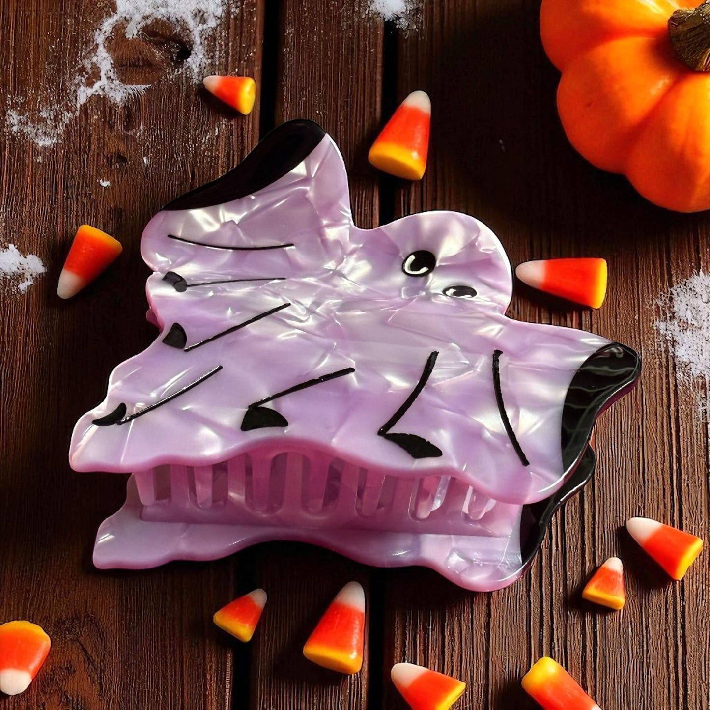 Lilac Ghost Hair Clip