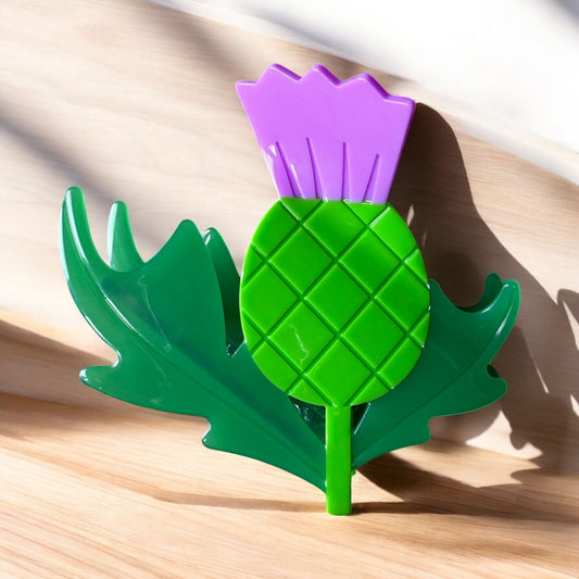 Scottish Thistle Hair Clip/Claw
