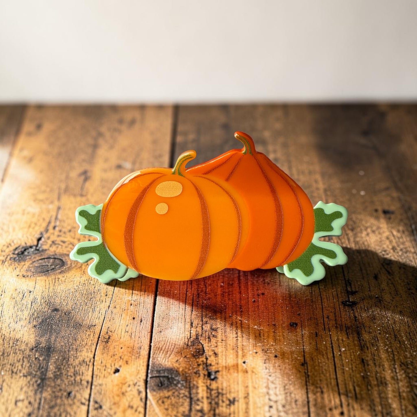 Pumpkins Hair Clip / Claw Halloween