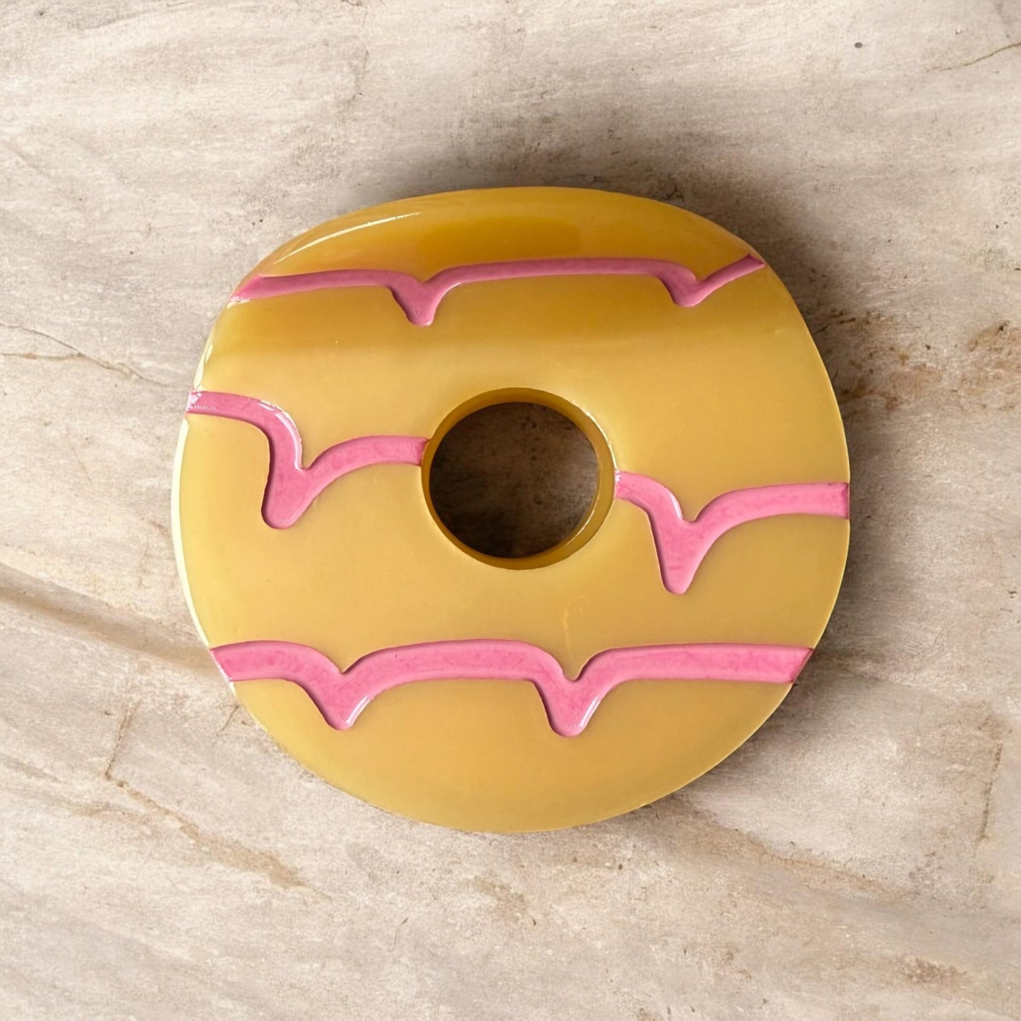 Party Ring Biscuit - Hair Clip / Claw - 2 for £24