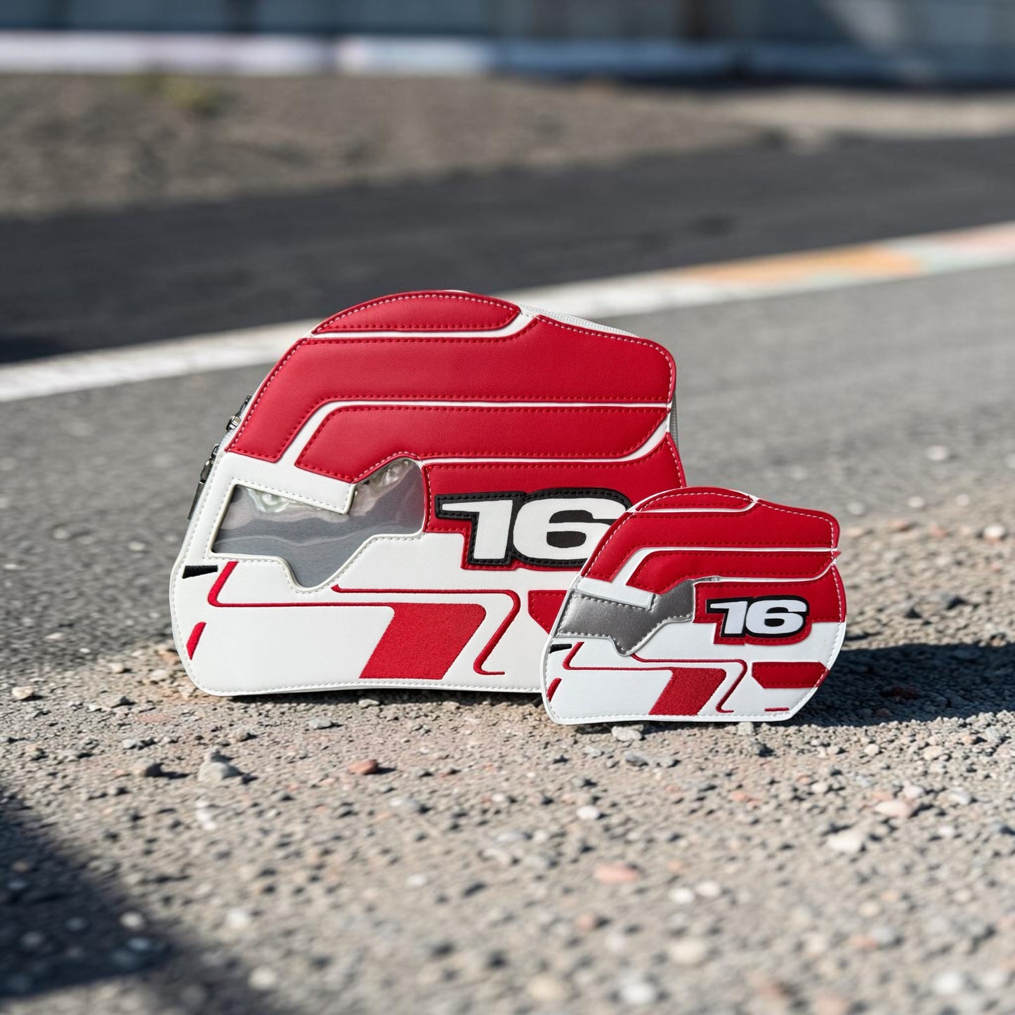 Charles Leclerc Helmet Purse/Wallet