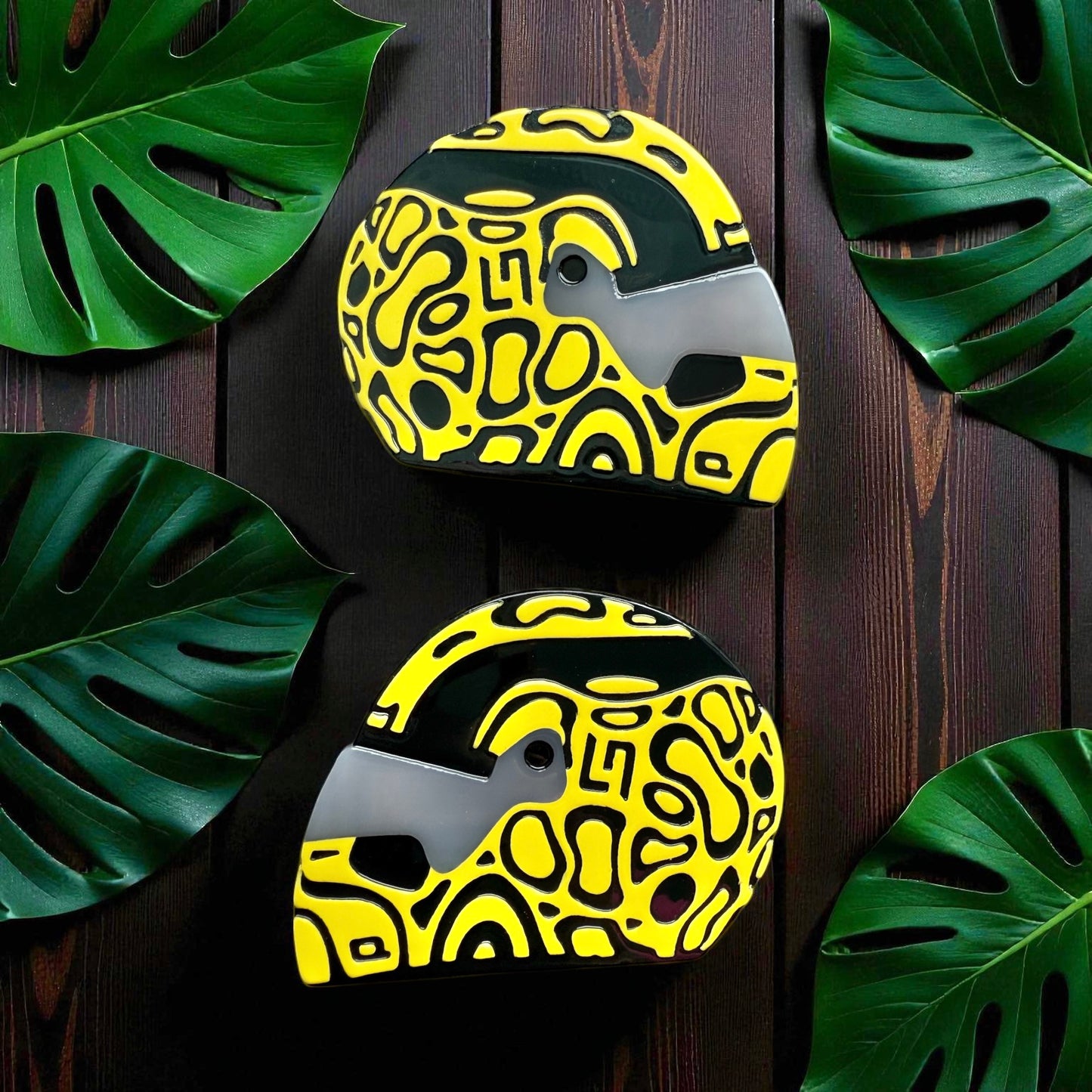 Lando Norris F1 Helmet Hair Clip set - pack of TWO