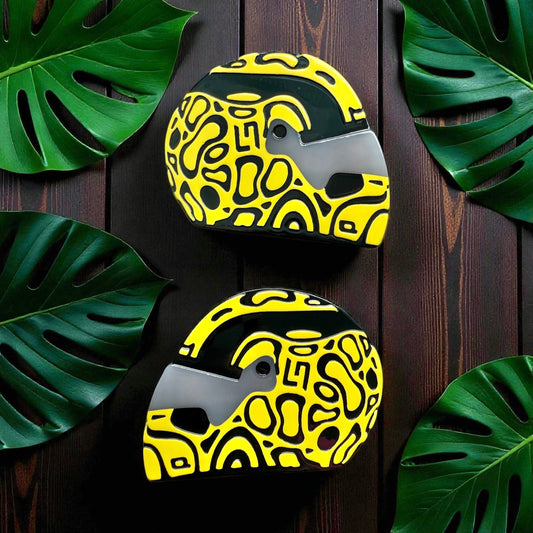 Lando Norris F1 Helmet Hair Clip set - pack of TWO
