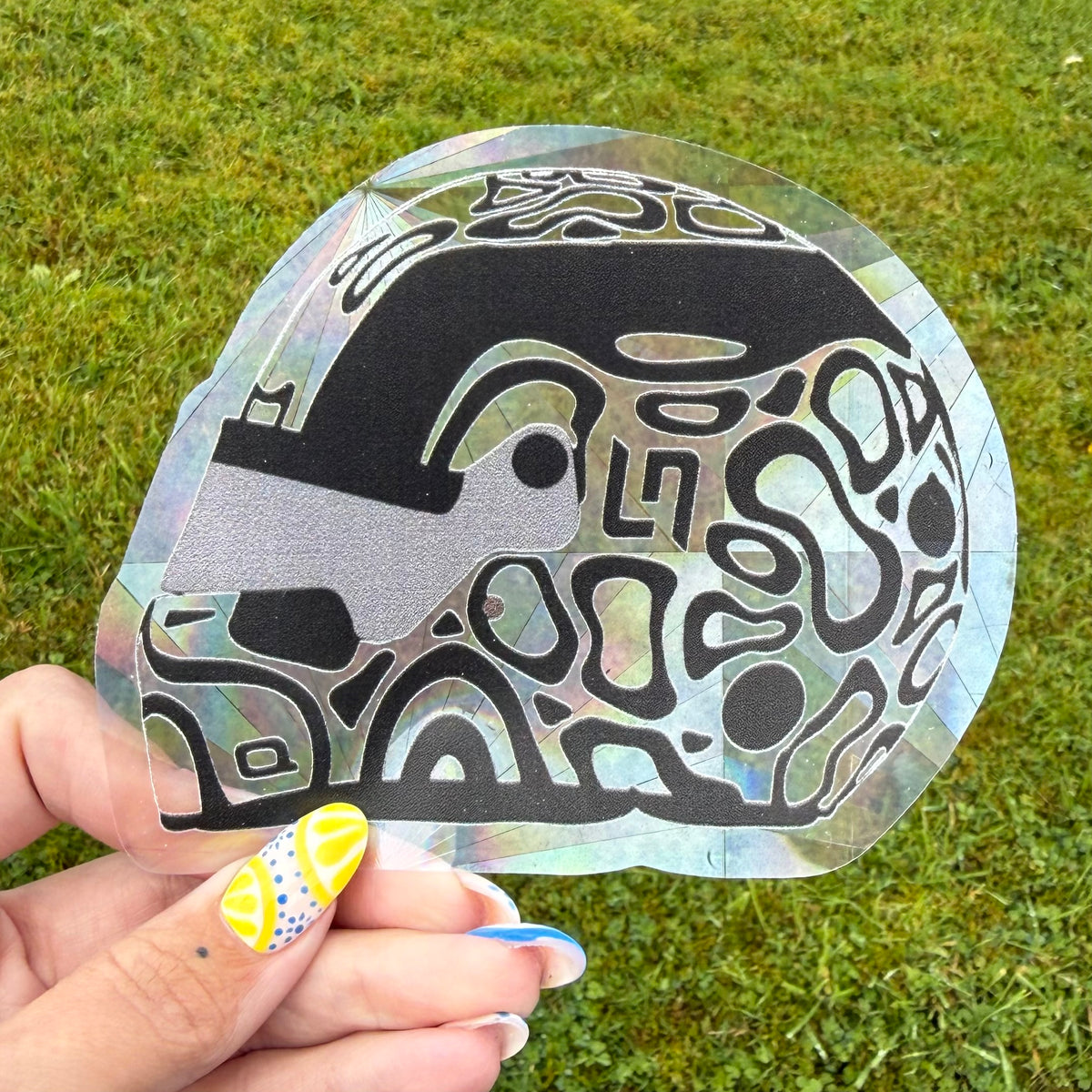 Lando Norris Suncatcher | Rainbow Sun Catcher | Window Decal | Window Sticker |