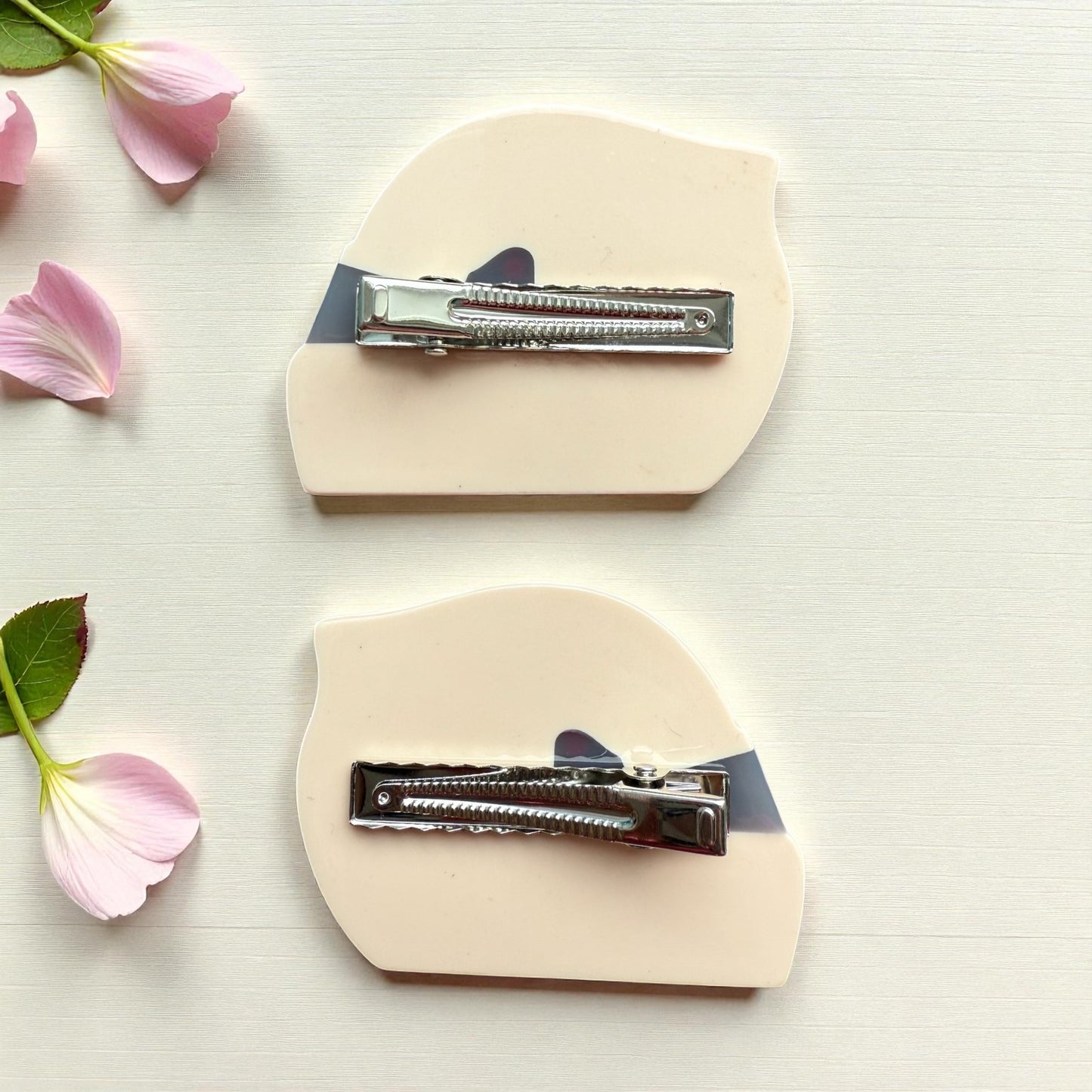 Charles Leclerc F1 Helmet Hair Clip set - pack of TWO