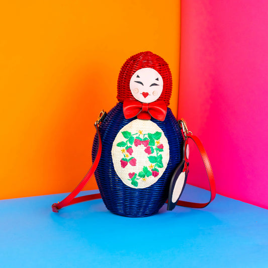 Wicker Darling Nesting Doll