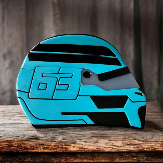 George Russell Helmet - Hair Clip/Claw