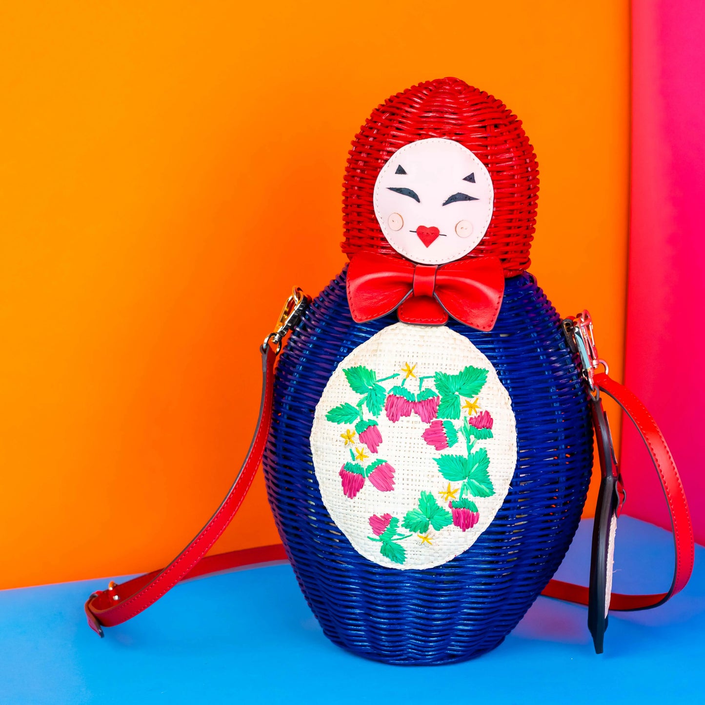 Wicker Darling Nesting Doll