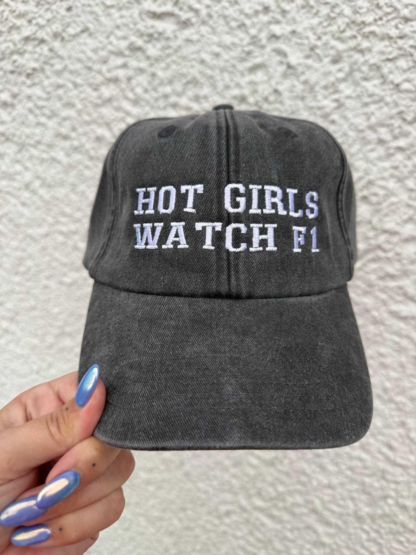 Hot Girls Watch F1 Cap - Custom Colours