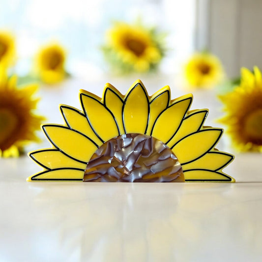 Sunflower Hair Clip