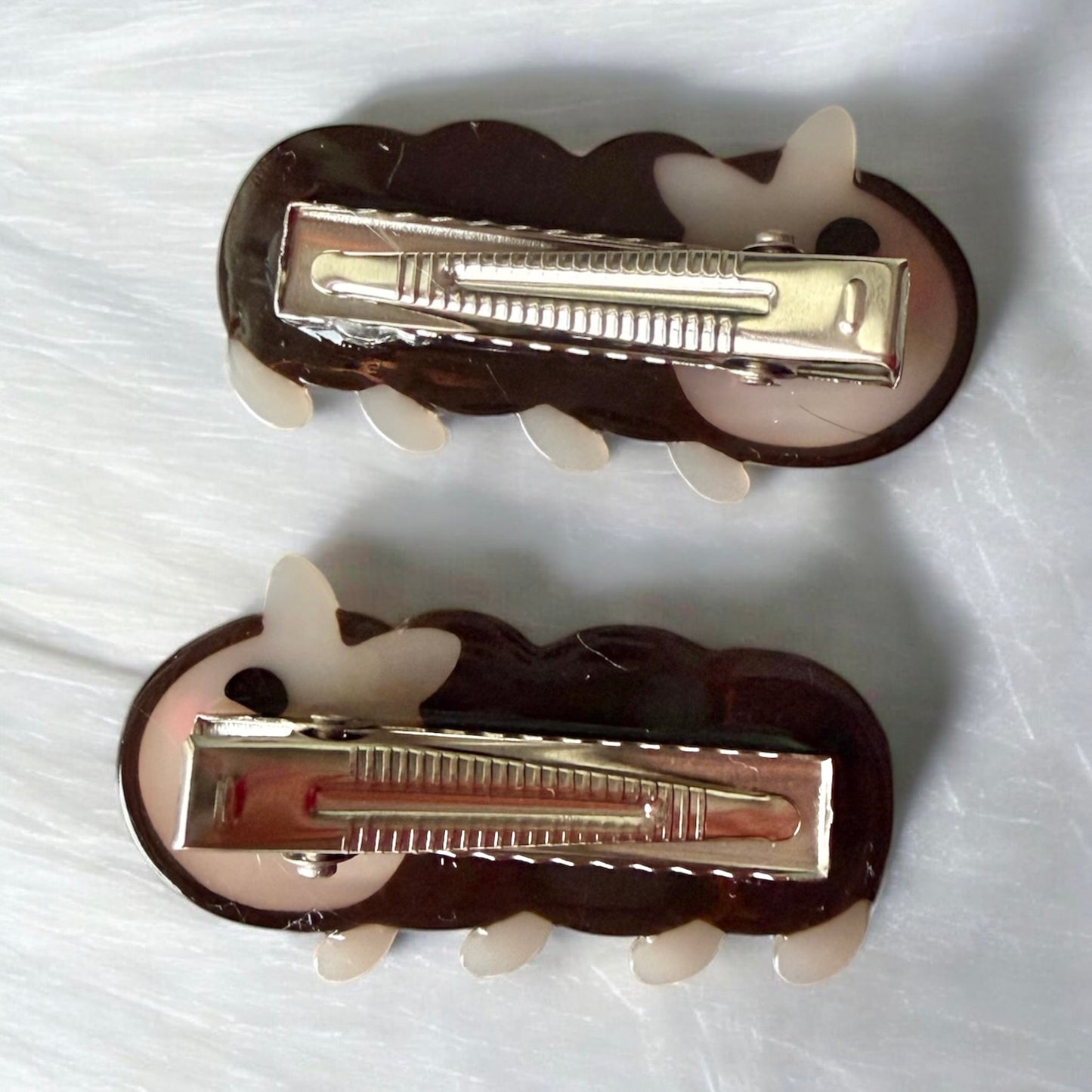 Caterpillar Cake Hair Clips (Set of Two)