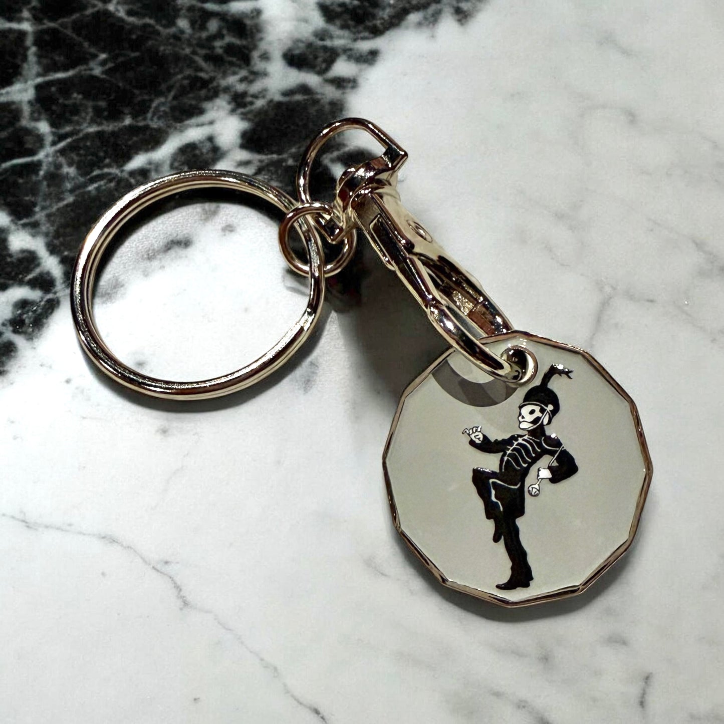 My Chemical Romance £ pound trolley coin - Keyring