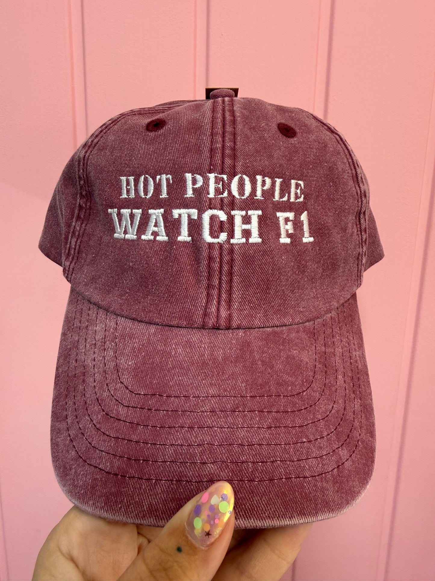 Hot People Watch F1 Cap - Custom Colours