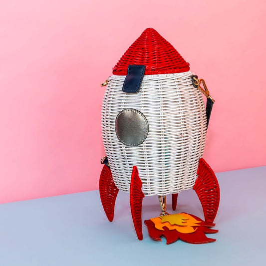 Wicker Darling Rocket Bag