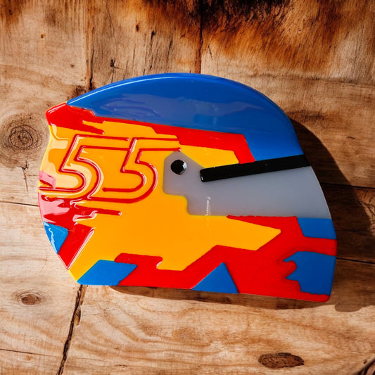 Carlos Sainz Helmet Hair Claw/Clip