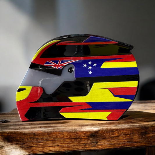 Oscar Piastri Helmet Hair Claw