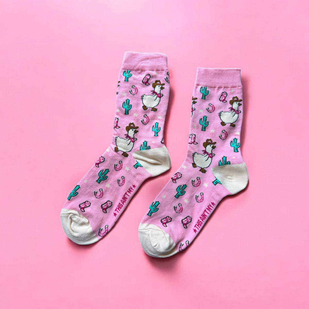Cowboy Rodeo Silly Goose Socks - 2 for £16.50 Mix and Match