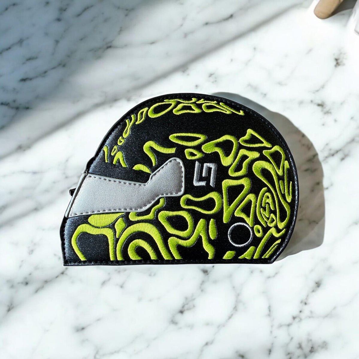 Lando Norris Dark Helmet Purse / Wallet | FuchsiaPinks