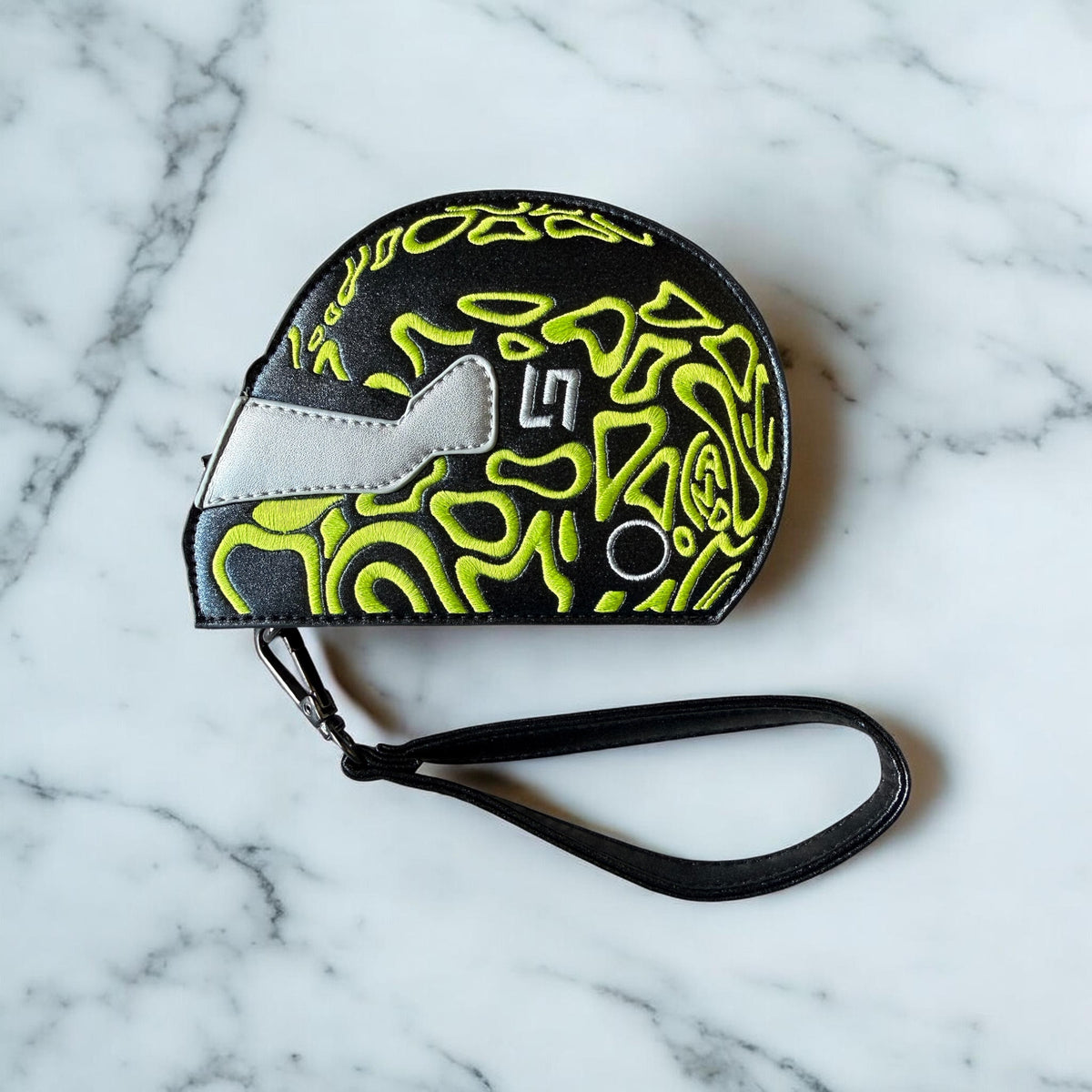 Lando Norris Dark Helmet Purse / Wallet | FuchsiaPinks