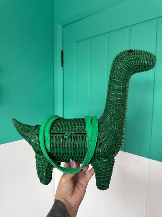 Wicker Darling Brontosaurus Bag